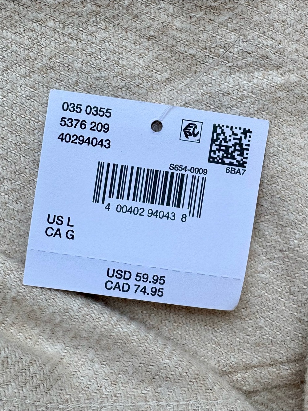 NWT AE American Eagle Oversized Fleece & Love Shacket Tan Sand Beige L - Picture 7 of 10